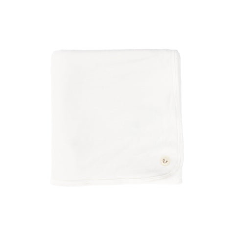 Lilette Velour Blanket - Cream