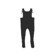 Analogie Bow Overalls - Black Speckle