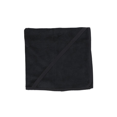 Lil Legs Velour Blanket - Black