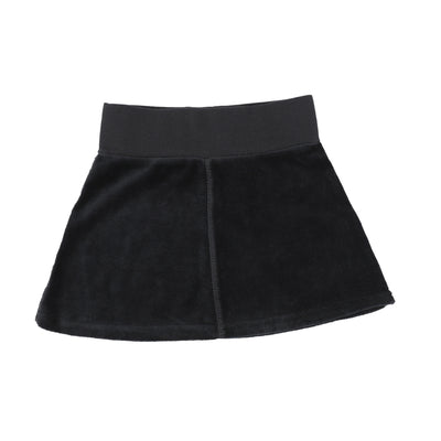 Analogie Velour Skirt - Black