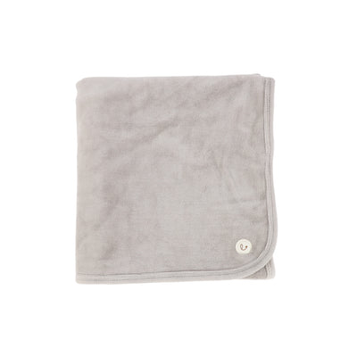 Lilette Velour Blanket - Grey