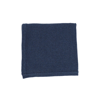 Analogie Knit Blanket - Heather Blue