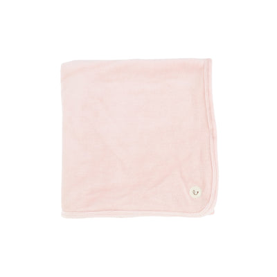 Lilette Velour Blanket - Light Pink
