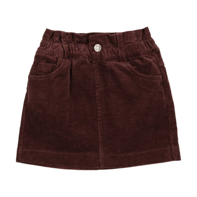 Analogie Corduroy Skirt - Brick