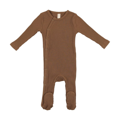 Lilette Season's Pallette Rib Footie - Caramel