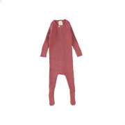 Analogie Knit Footie - Mauve AW20