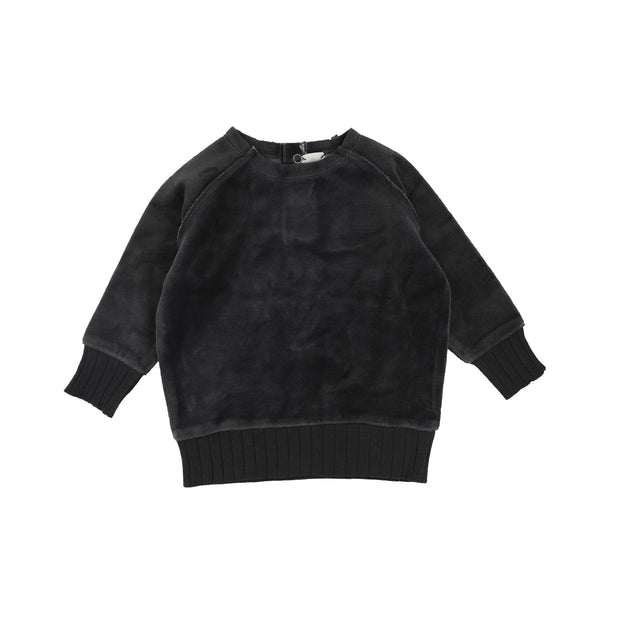 Analogie Velour Sweater - Grey AW20