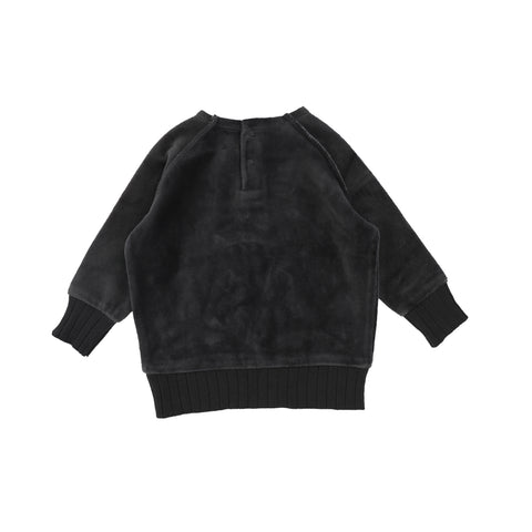 Analogie Velour Sweater - Grey AW20