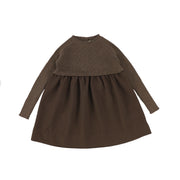 Analogie Knit Dress - Dark Walnut AW20