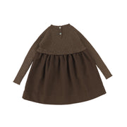 Analogie Knit Dress - Dark Walnut AW20