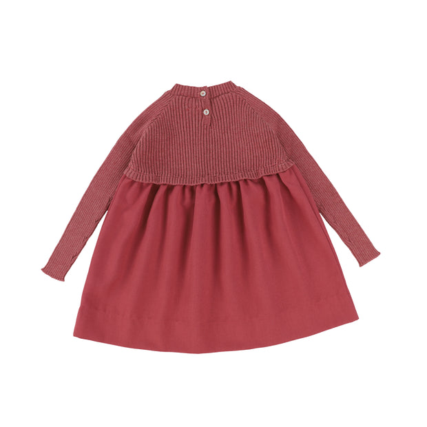 Analogie Knit Dress - Mauve AW20