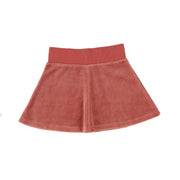 Lil Legs Velour Skirt - Sunset Rose AW20