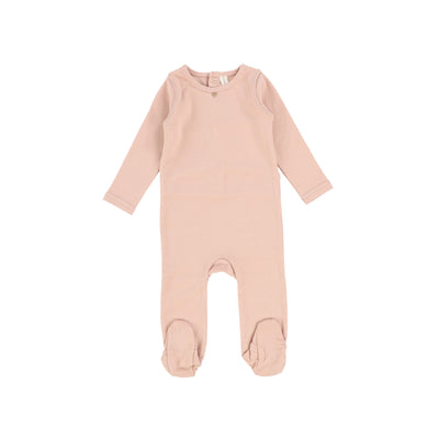 Lilette Charm Footie - Soft Pink/Rose Gold