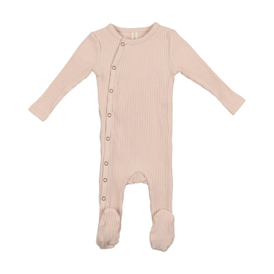 Lilette Season's Pallette Rib Footie - Peach