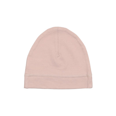 Lilette Brushed Cotton Beanie - Pale Pink