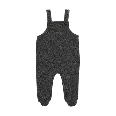 Analogie Tweed Overalls - Black