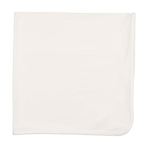 Lilette Logo Blanket - White