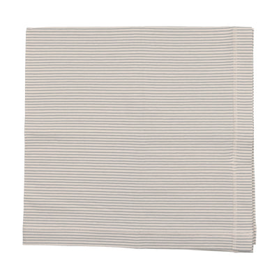 Lilette Signature Striped Blanket - Blue Stripe