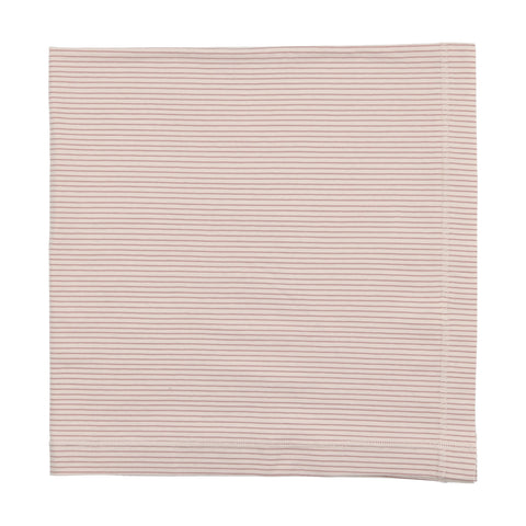 Lilette Signature Striped Blanket - Rose Stripe