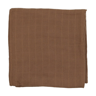 Lilette Season's Pallette Muslin Swaddle - Caramel