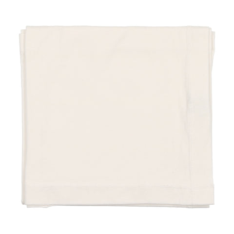 Lilette Brushed Cotton Blanket - White