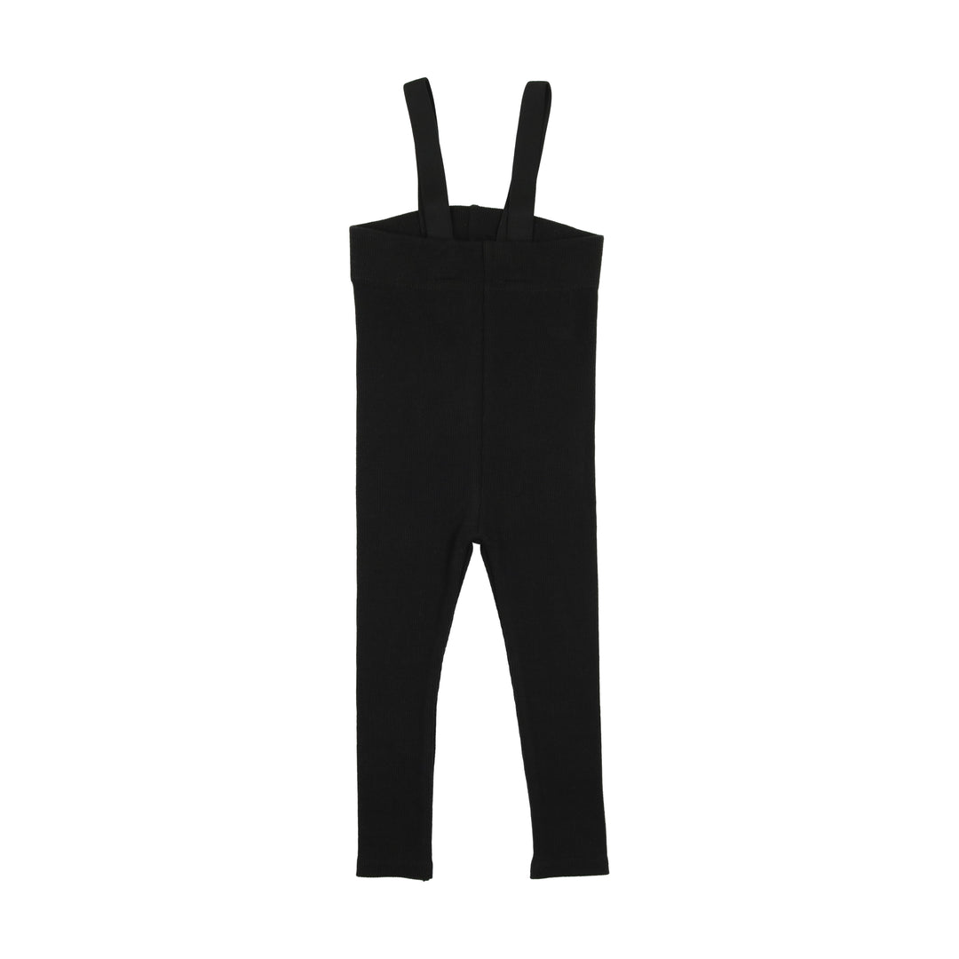 Lil legs Suspender Leggings - Black Lil legs Suspender Leggings - Black