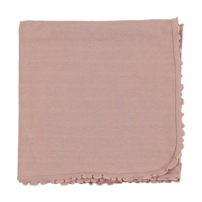 Lil Legs Ribbed Blanket - Lilac