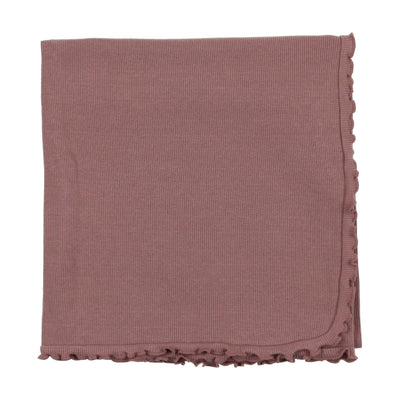 Lil Legs Ribbed Blanket - Berry