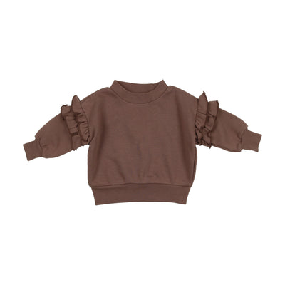 Lil Legs Girls Sweatshirt - Taupe