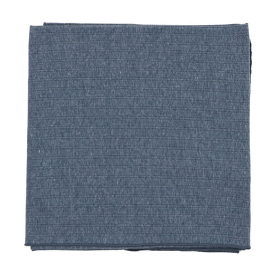 Lil Legs Double Ribbed Blanket - Heather Blue