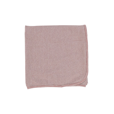 Analogie Stitch Blanket - Mauve/White