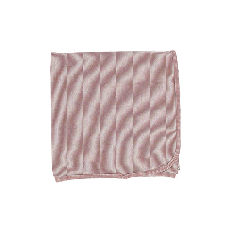 Analogie Stitch Blanket - Mauve/White