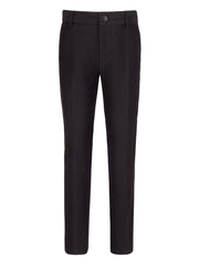 T.O. Collection Boys Regular Fit Flex Pants - Black