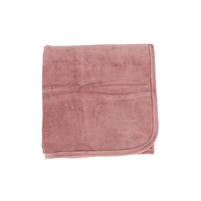 Lil Legs Classic Velour Blanket - Pink