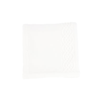 Lilette Knit Bris Blanket - Pure White