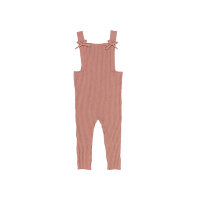 Analogie Bow Overalls - Rosewood