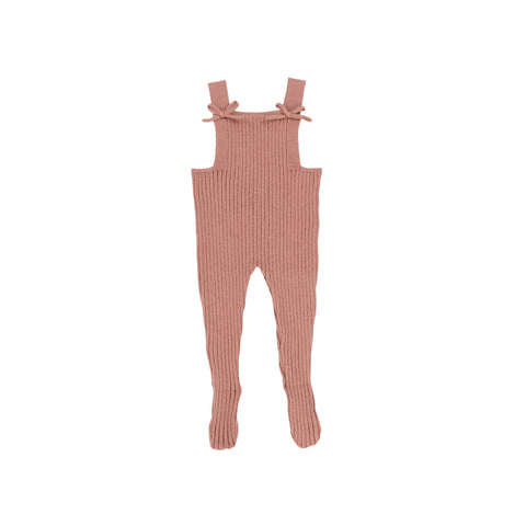 Analogie Bow Overalls - Rosewood