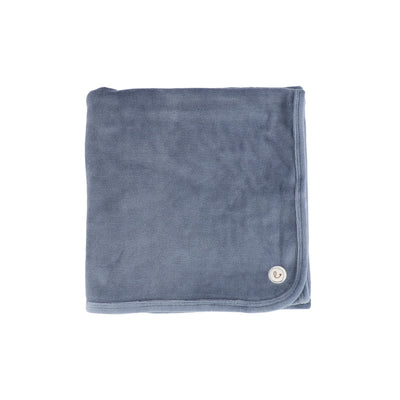 Lilette Velour Blanket - Slate