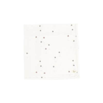 Lilette Printed Blanket - White Hot Air Balloon