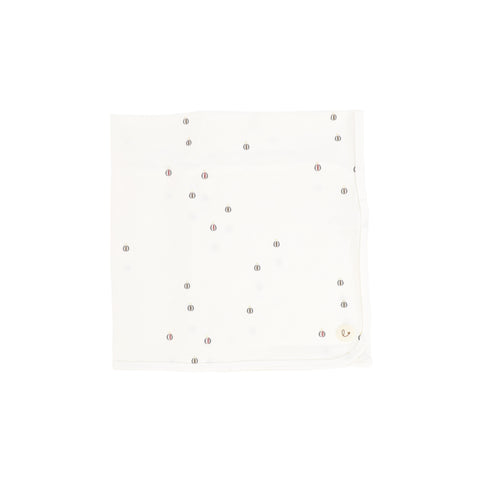 Lilette Printed Blanket - White Hot Air Balloon